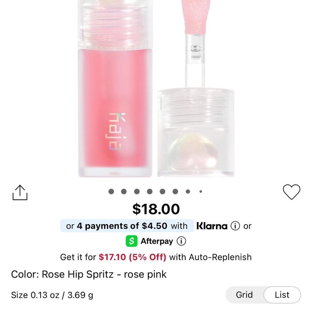Kaja Juicy Glass Rose Hip Spritz